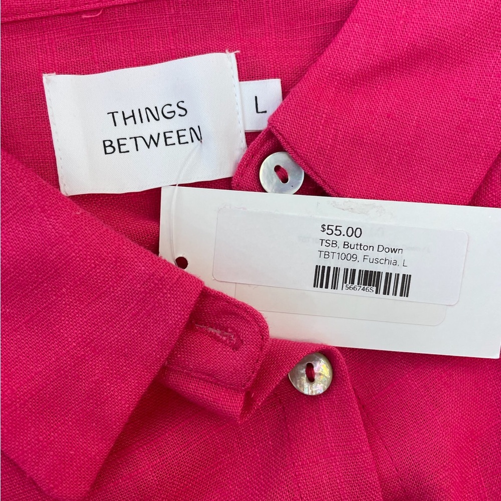 Linen Button Down - Picture 4 of 4